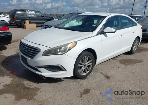 2017 Hyundai Sonata из США, поврежденный, VIN 5NPE24AF6HH485849